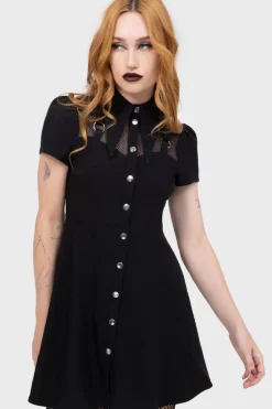 Jovana Collar & Ring Dress