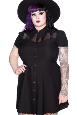Jovana Collar & Ring Dress [PLUS]