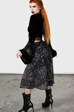 Luella Bias Midi Skirt