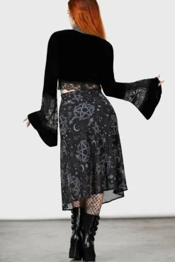 Luella Bias Midi Skirt
