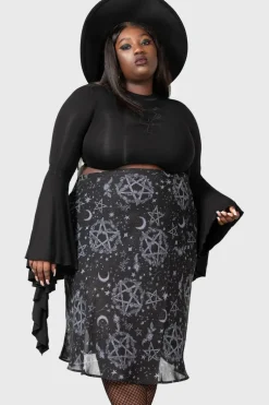 Luella Bias Midi Skirt
