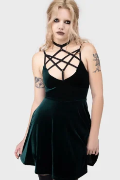 Magica Skater Dress [EMERALD]