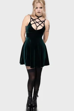 Magica Skater Dress [EMERALD]