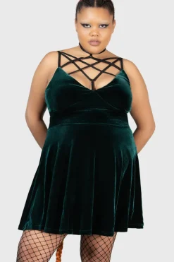 Magica Skater Dress [EMERALD]