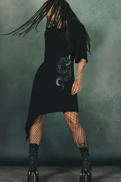 Maple Asymmetric Dress