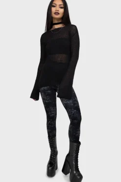 Midnight Rose Leggings