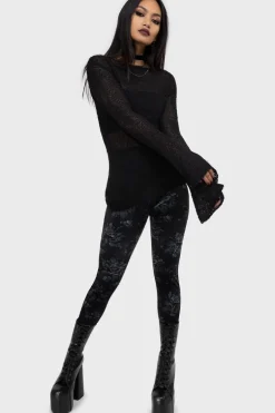 Midnight Rose Leggings
