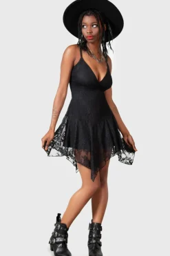 Moss Flower Lace Dress