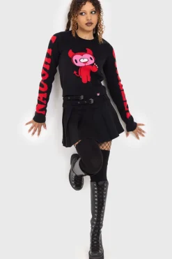 Naughty Grizzly Knit Sweater