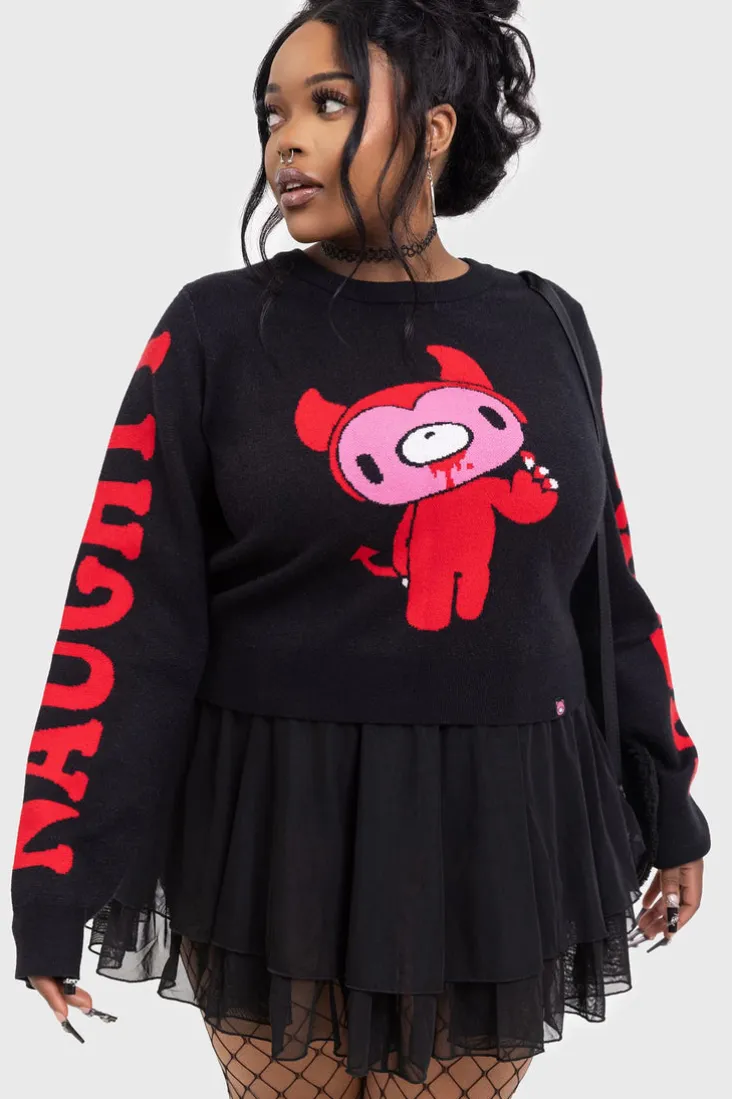 Naughty Grizzly Knit Sweater