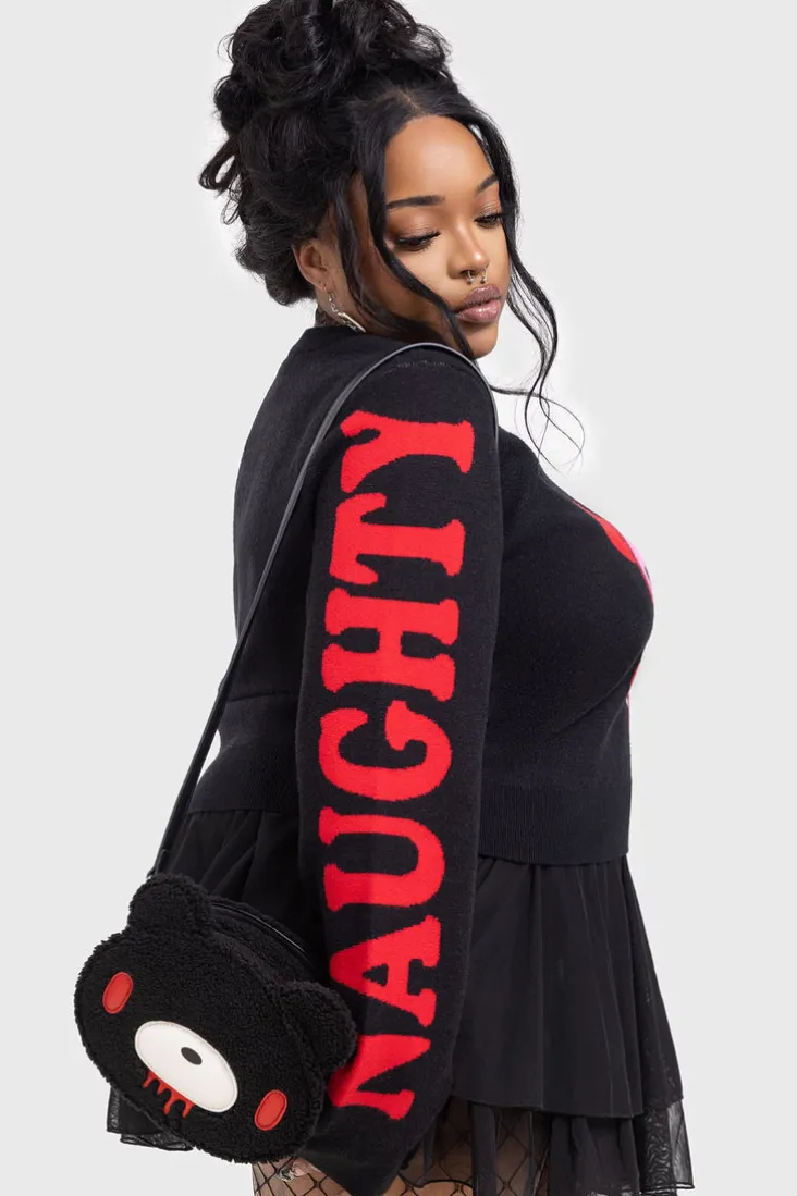 Naughty Grizzly Knit Sweater