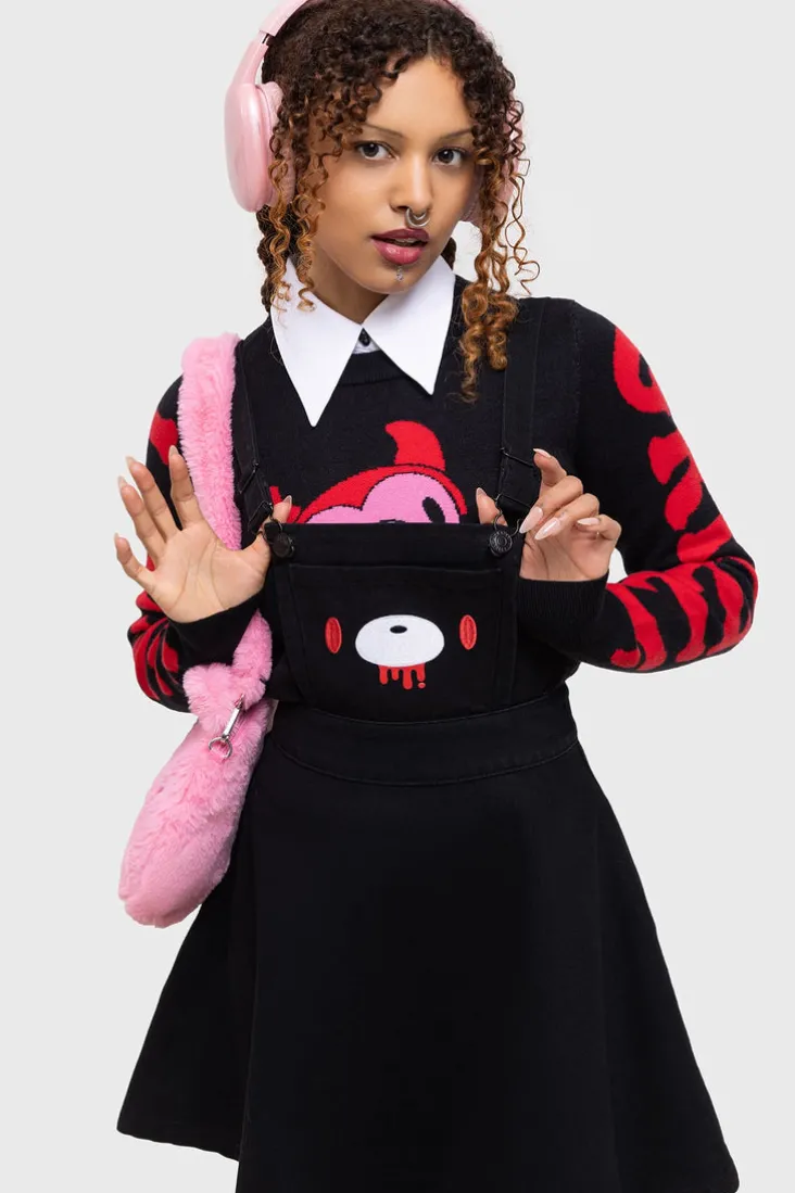 Naughty Grizzly Pinafore Dress