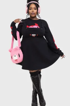 Naughty Grizzly Pinafore Dress