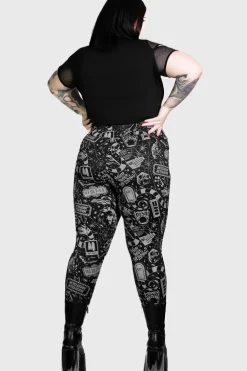 Never Trust The Living Leggings