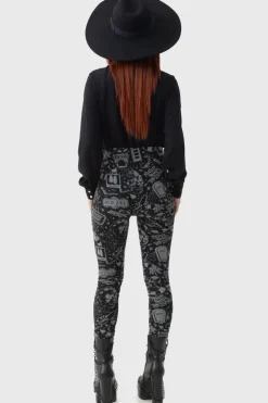 Never Trust The Living Leggings