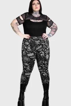 Never Trust The Living Leggings