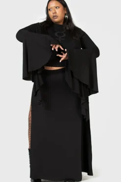 Nocturnal Shade Maxi Skirt