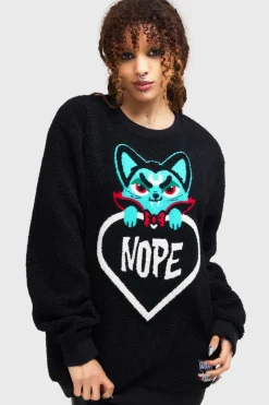 Nope Fleece Sweater