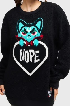 Nope Fleece Sweater