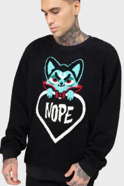 Nope Fleece Sweater