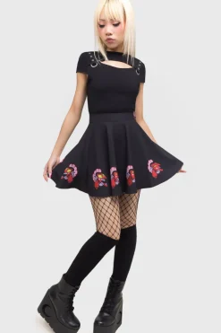 Oh So Evil Skater Skirt