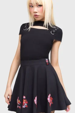 Oh So Evil Skater Skirt