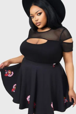 Oh So Evil Skater Skirt