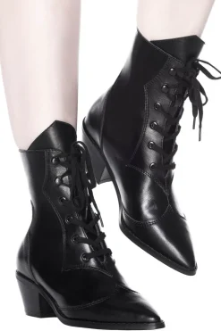 Raven Pointed-Toe Bootie