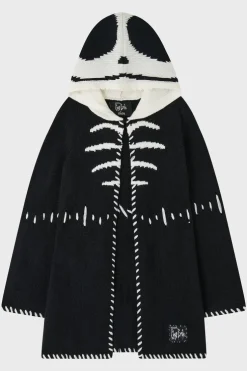 Scraps Hooded Cardigan