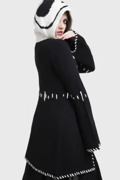 Scraps Hooded Cardigan
