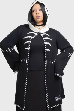 Scraps Hooded Cardigan