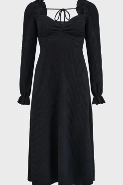 Shadow Weave Maxi Dress