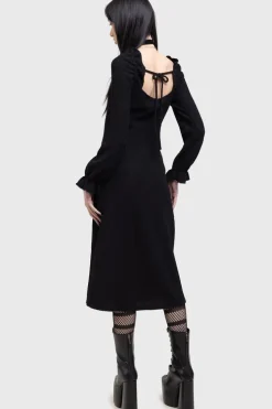 Shadow Weave Maxi Dress