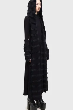 Striped Night Hooded Scarf