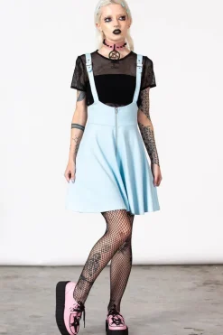 Suspend Me Statement Skirt [PASTEL BLUE]