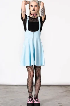 Suspend Me Statement Skirt [PASTEL BLUE]