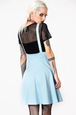Suspend Me Statement Skirt [PASTEL BLUE]