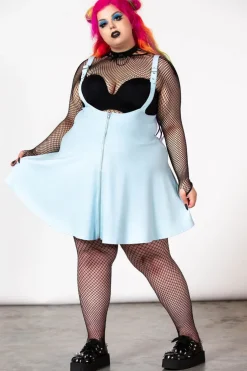 Suspend Me Statement Skirt [PASTEL BLUE]