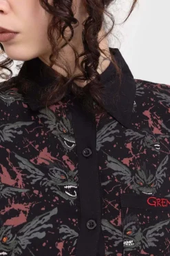The Gremlins Are Coming Shirt Dress