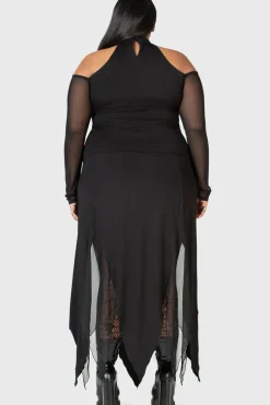 The Grimmer The Better Midi Skirt
