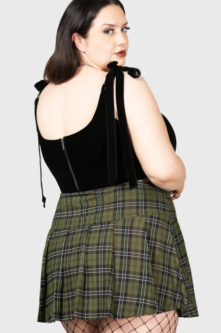Toxic Flora Corset Top