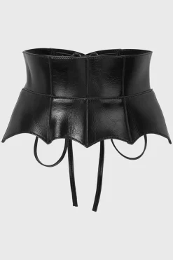 Wetland Bat Peplum Corset