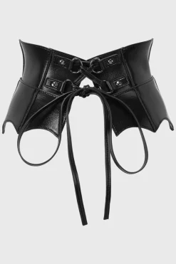 Wetland Bat Peplum Corset